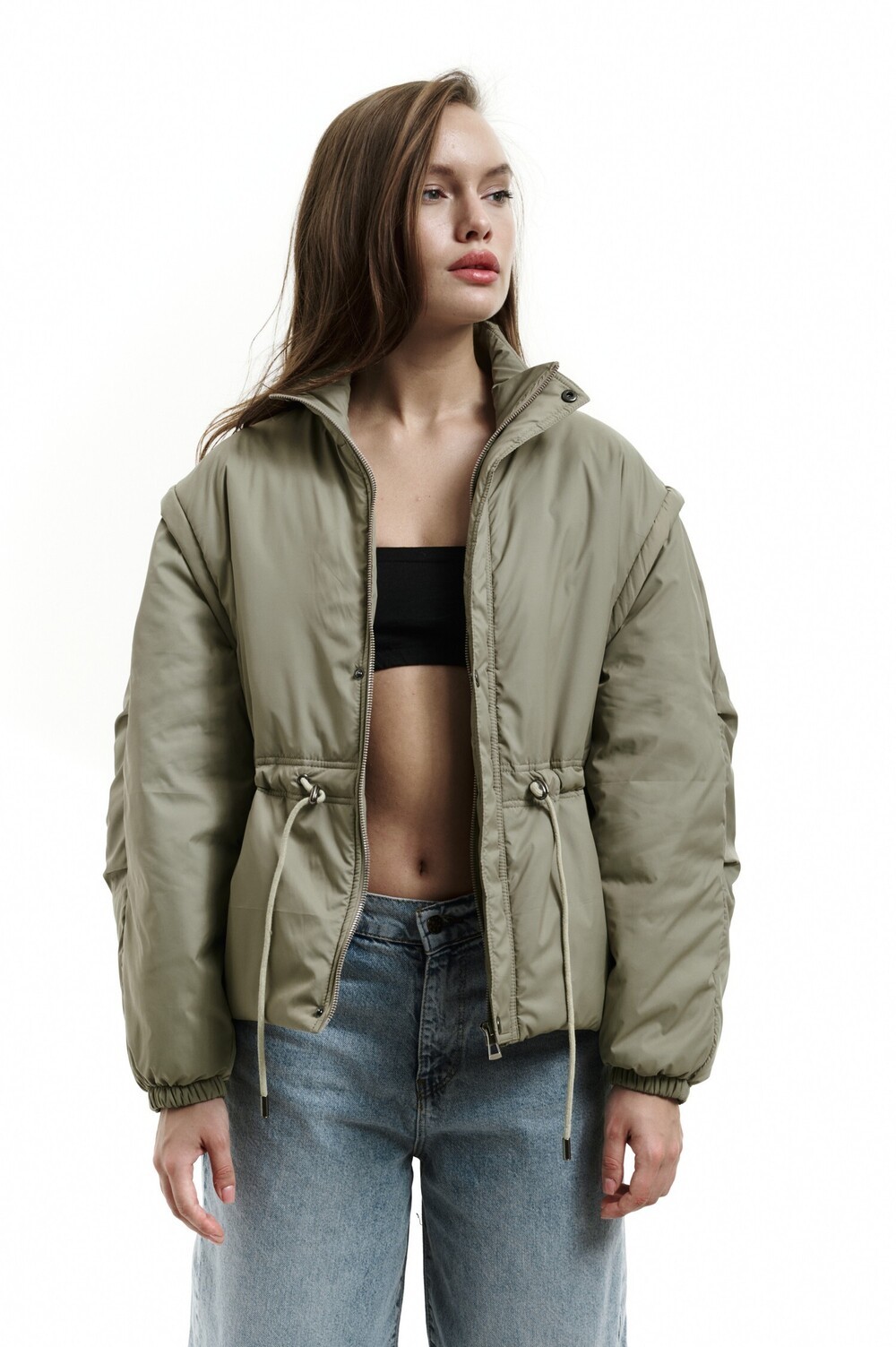 Muscovite jacket in olive color